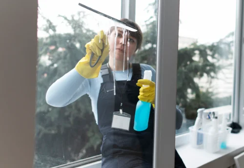 Nettoyage de vitres intérieures et extérieures à Vieille-Église
